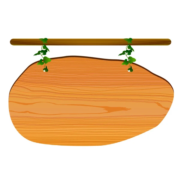 Cadre en bois — Image vectorielle